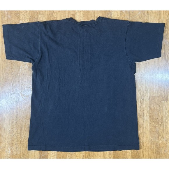 VTG Rare 1988 Jack Daniels Logo Retro Font Black Tshirt M/L Single Stitch - Picture 3 of 8